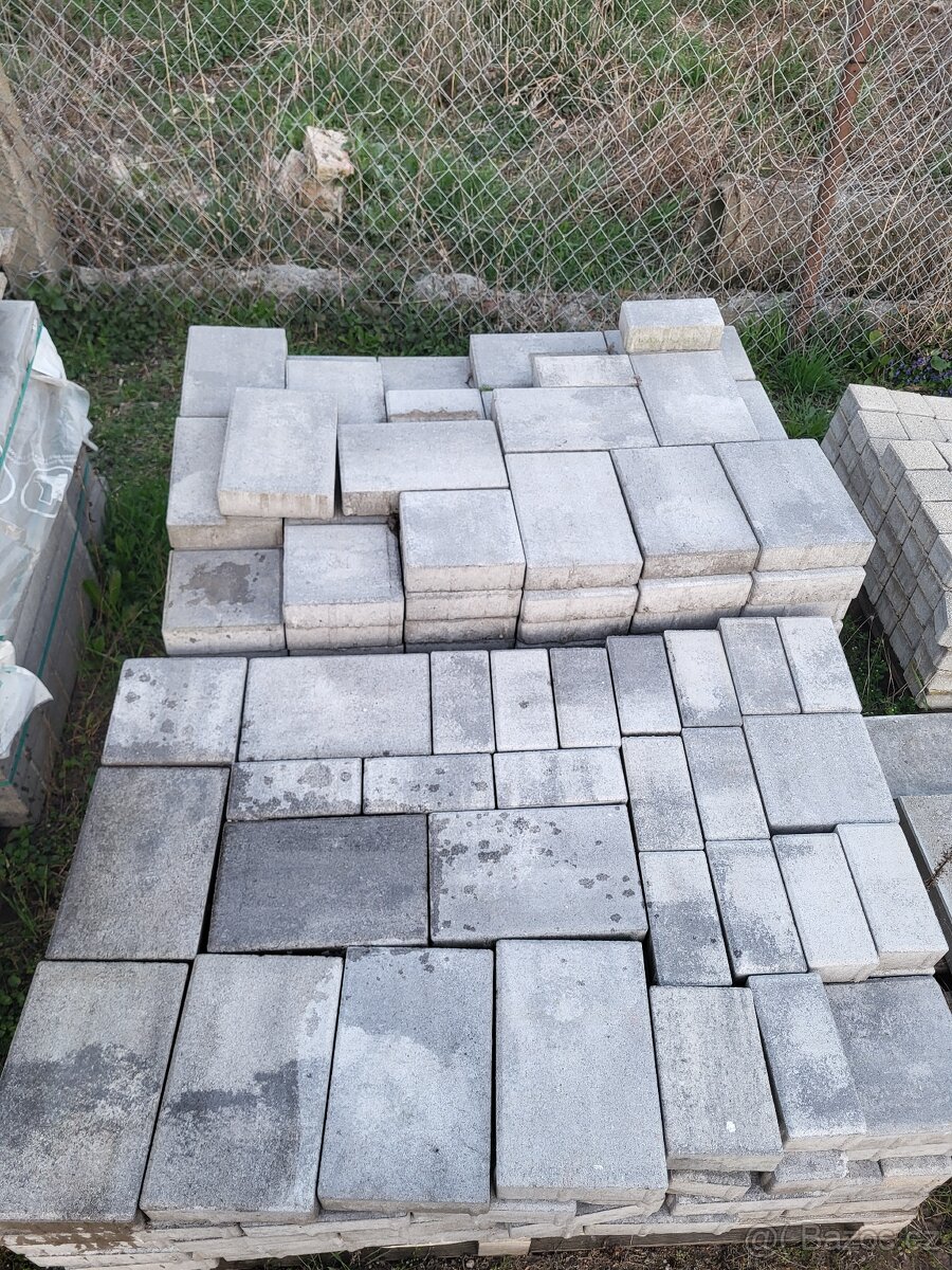 dlažba Semmelrock, Citytop Elegant kombi bíločerná - 3