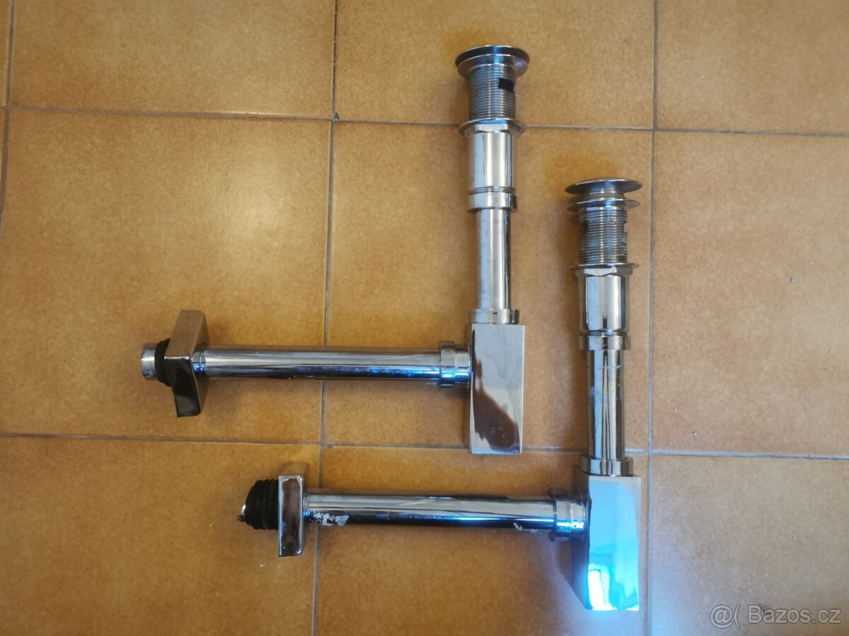 Umyvadlový sifon chrom - 3