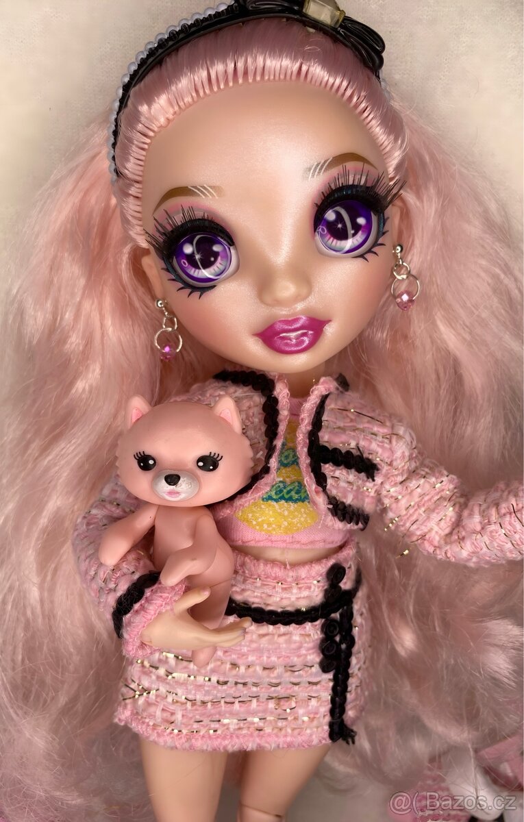 Rainbow high Bella Parker s pejskem - 3