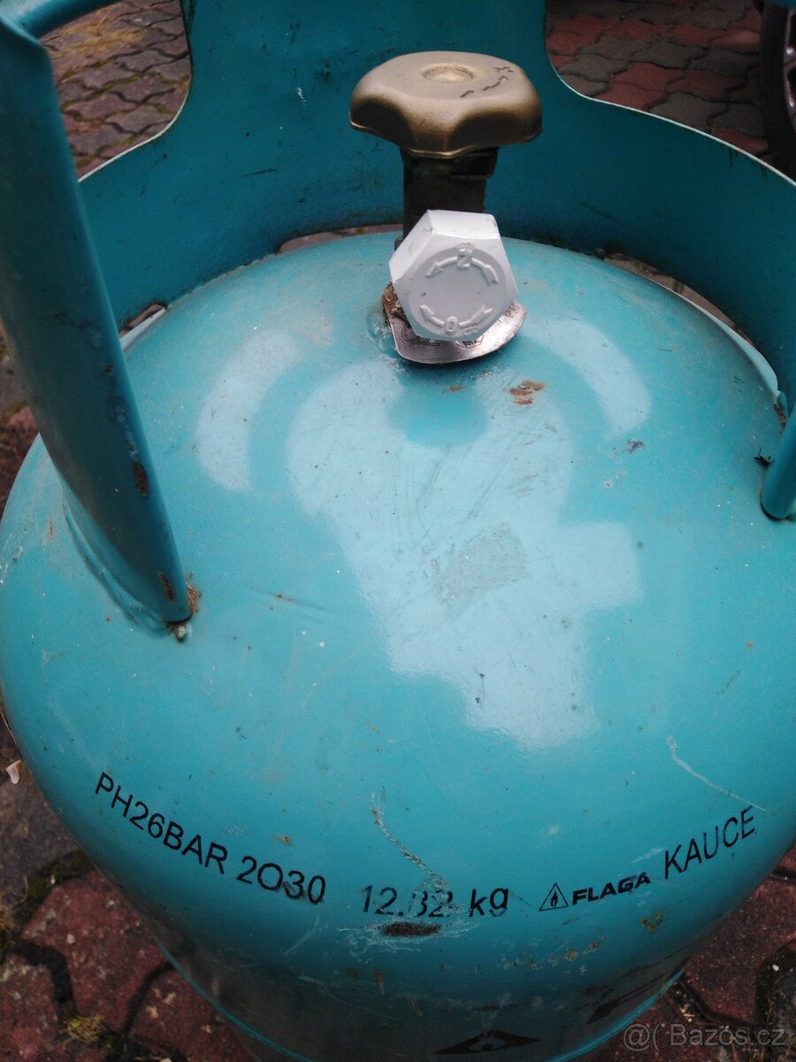 10kg PB láhev PROPAN-BUTAN plná - 3