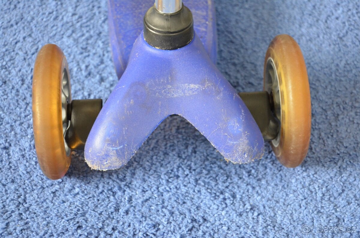 Odrážedlo - koloběžka Mini Micro blue 3 v 1 - 3