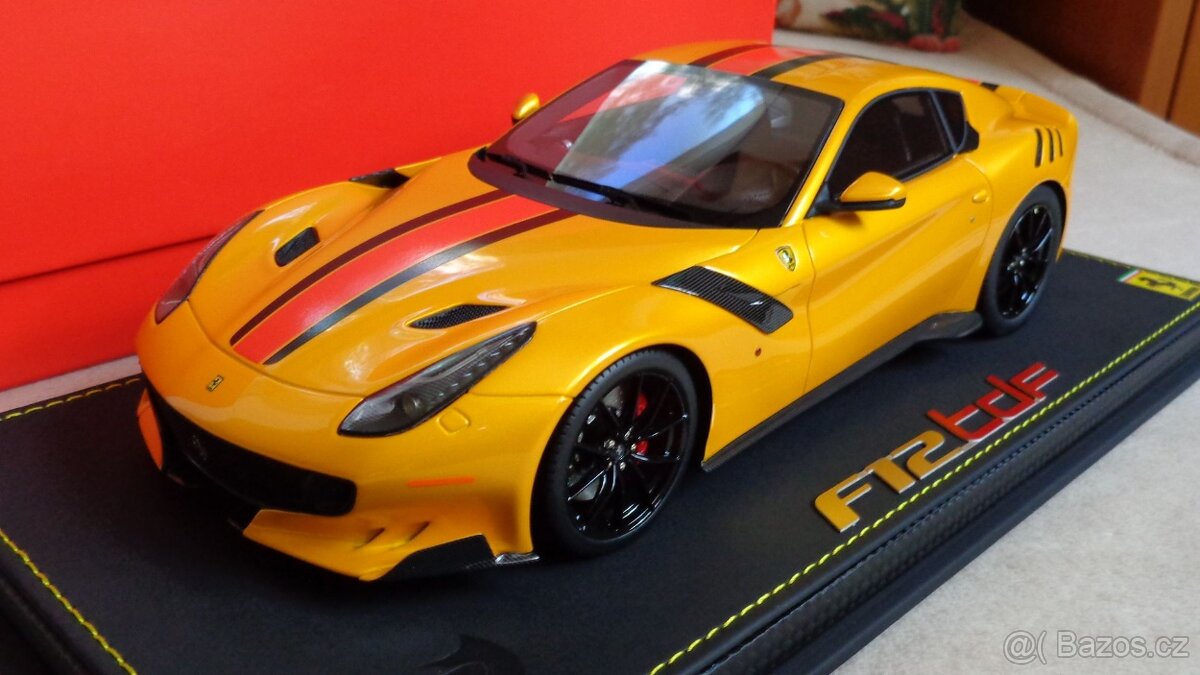 Ferrari F12 tdf Giallo Tristrato 1:18 BBR - 3