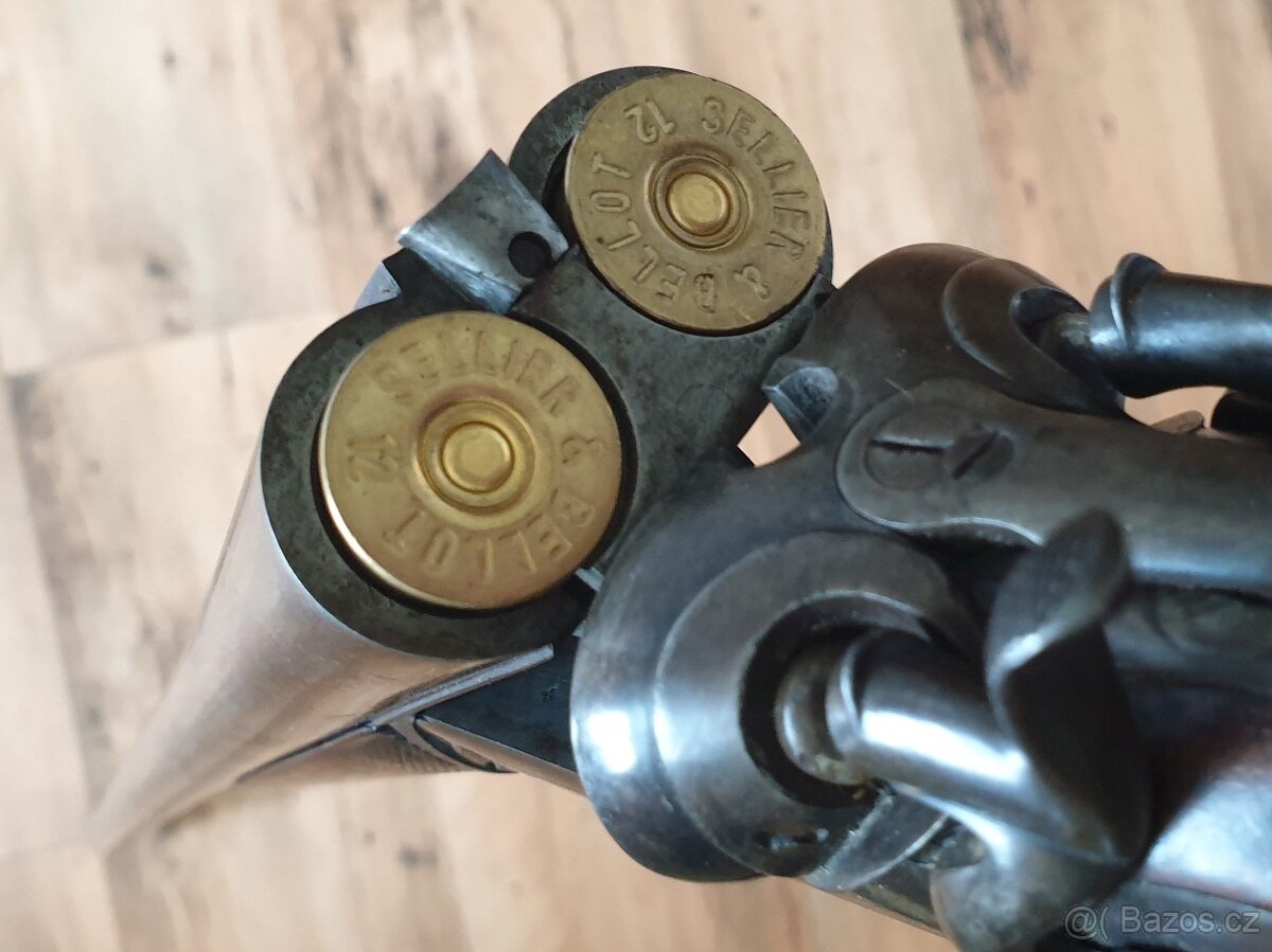 Historická brokovnice T.Bland London ráže 12CF 1880 - 3