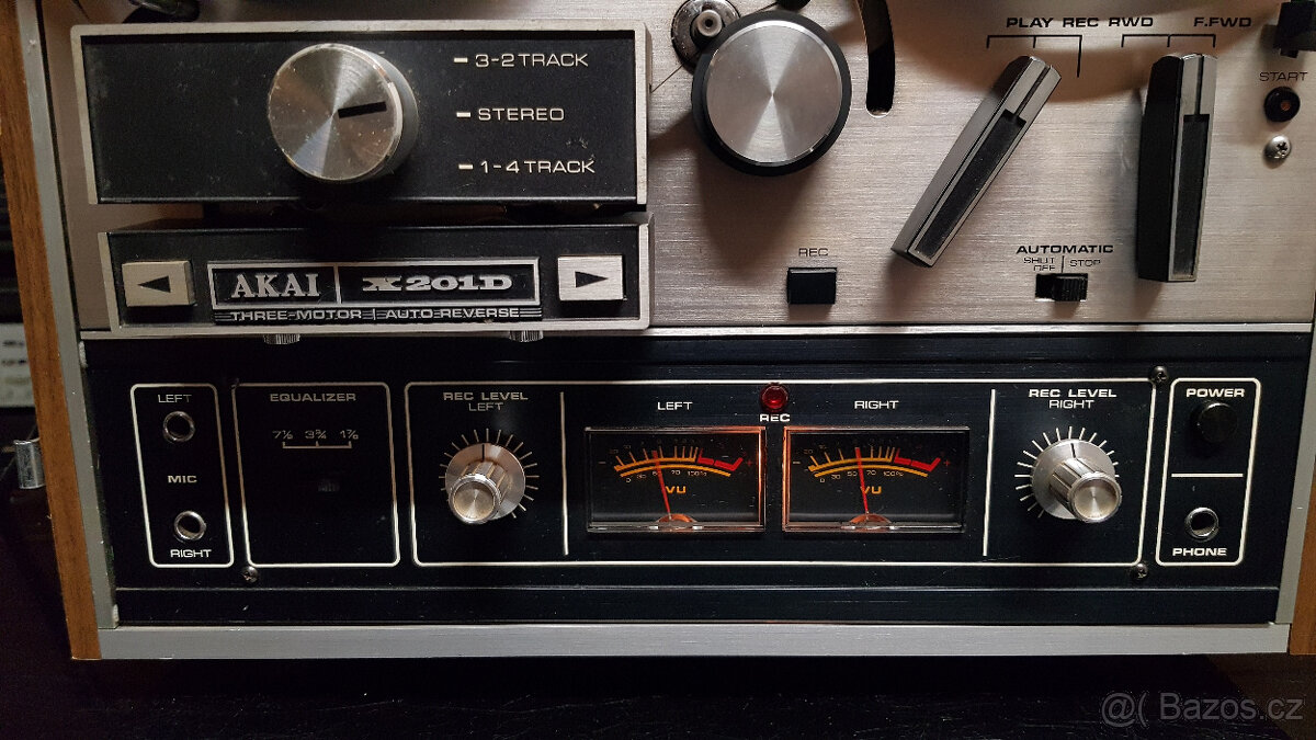 AKAI X201D Kotoučový magnetofon. - 3