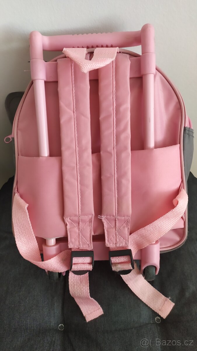 Super - dětský batůžek na kolečkách - Sloník (2v1) - 3