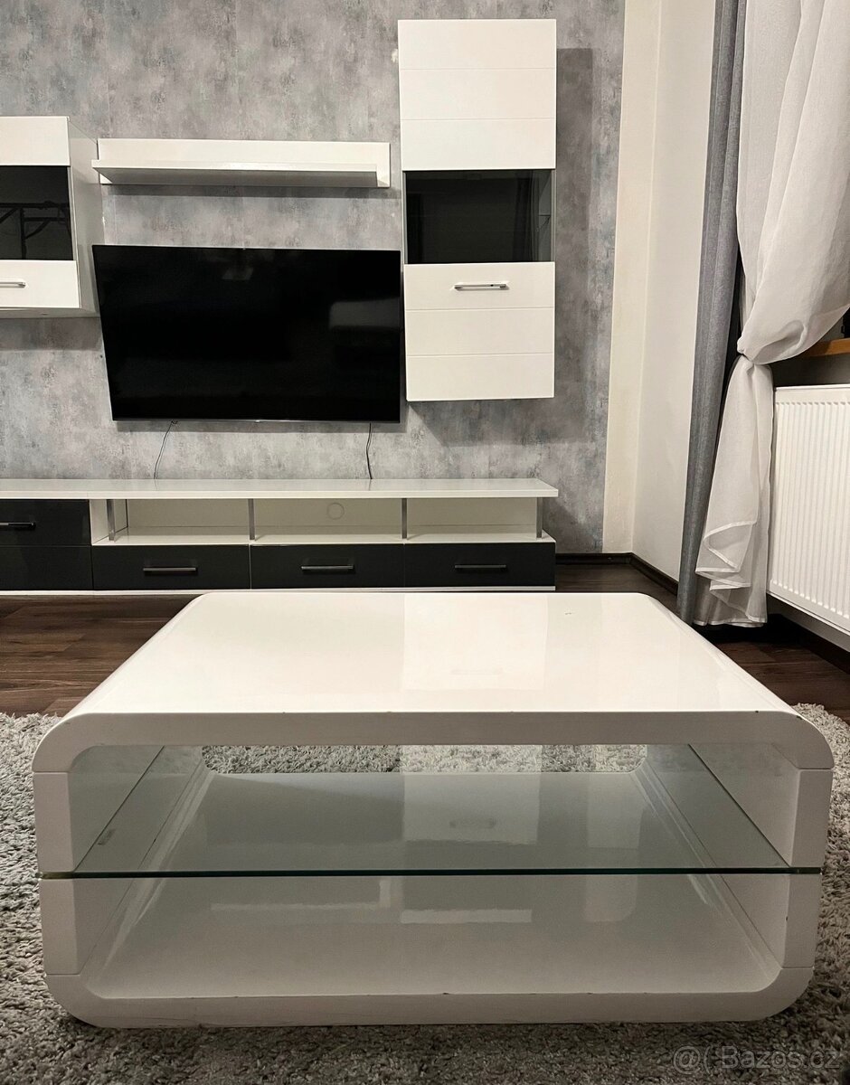 Obývací stěna led + stolek - 3