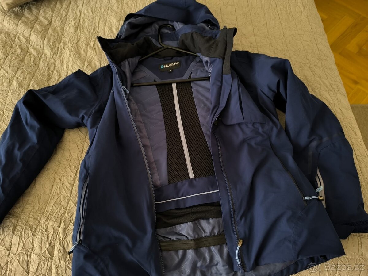 HUSKY S - modrá lyžařská bunda - 3