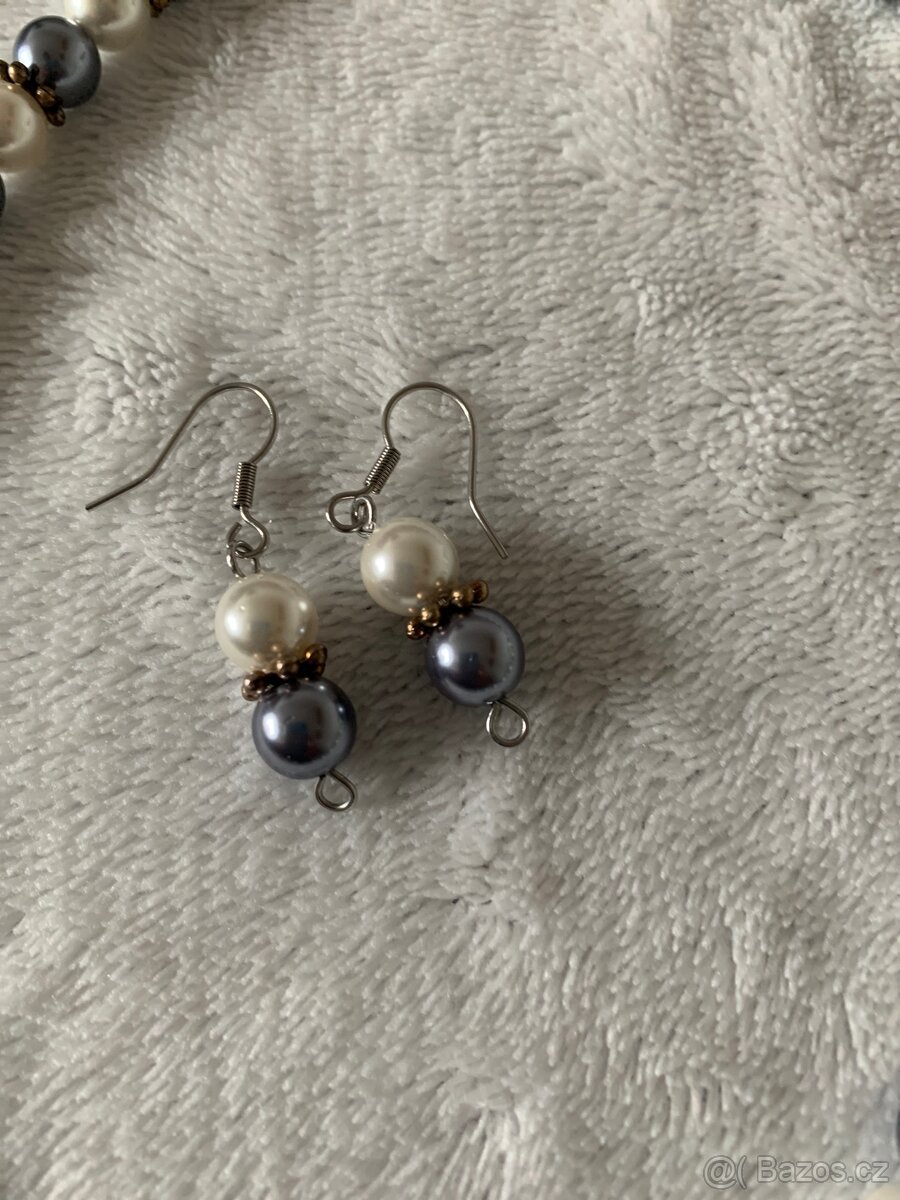 Koralky a nausnice, nove - 3