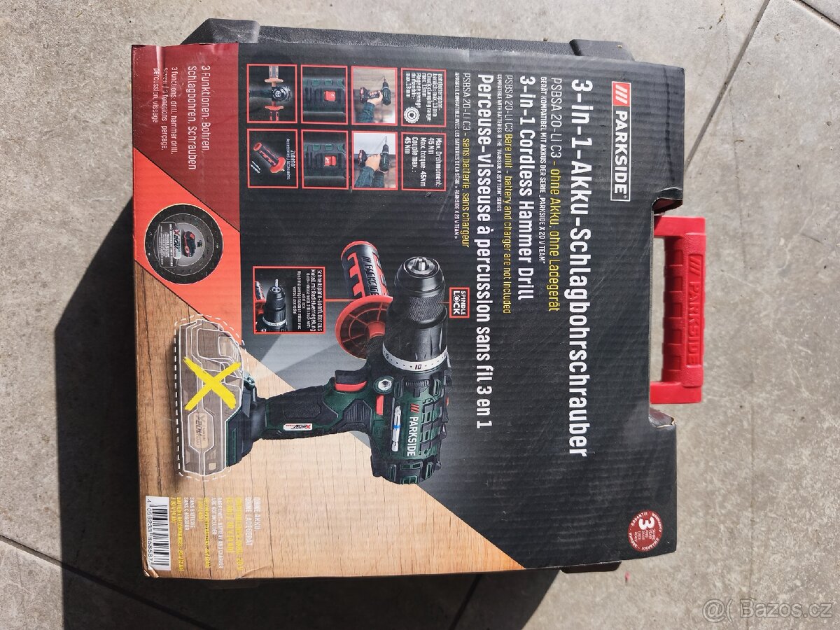 Vrtačka parkside AKU - 3