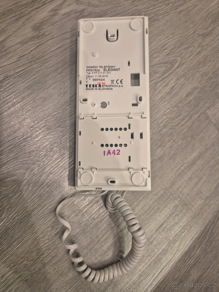 Prodám domácí telefon TESLA ELEGANT - 3