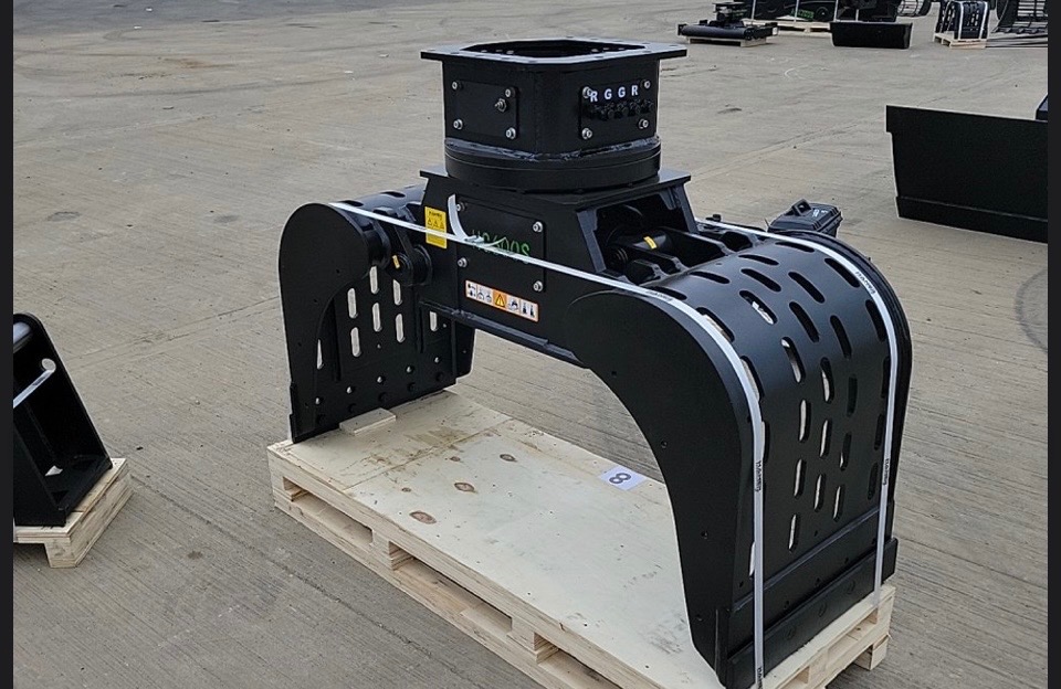 Sortýrovací drapák HG600S s rotátorem pro bagry 7-12t - 3