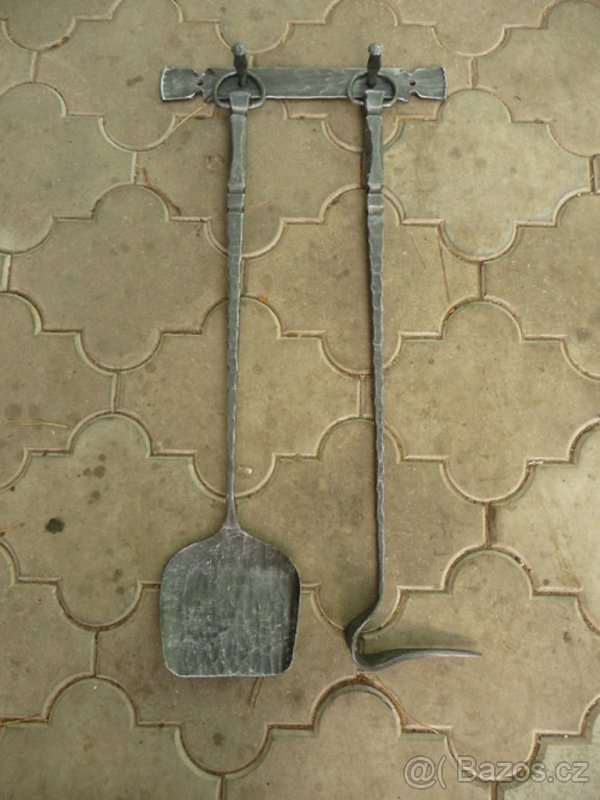 kované krbové nářadí - 3