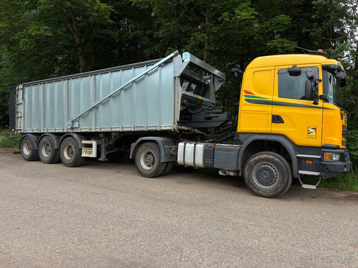 Scania G490 4x4 + Fliegl SDS 350 - 3
