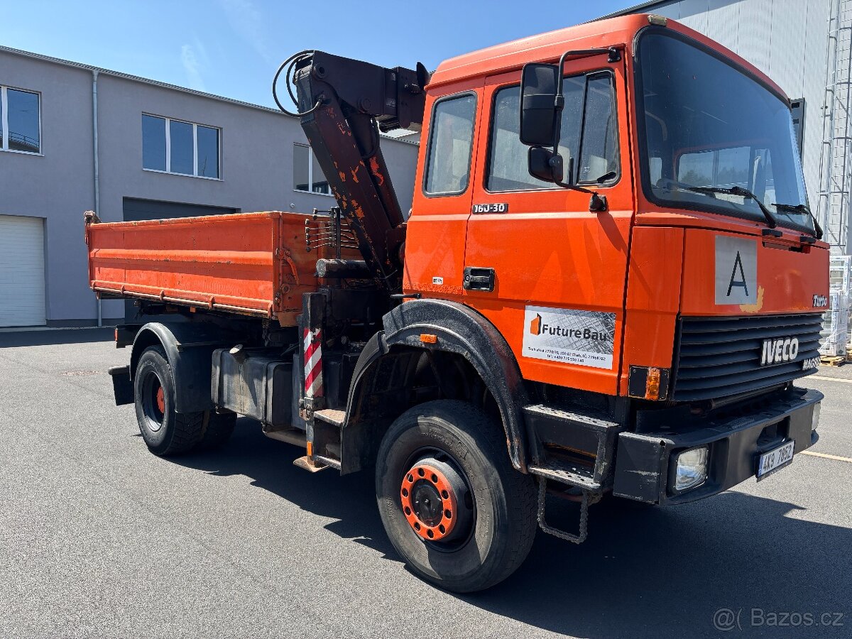Prodám IVECO MAGIRUS motor DEUTZ s hyd. ruk. Palfinger Atlas - 3