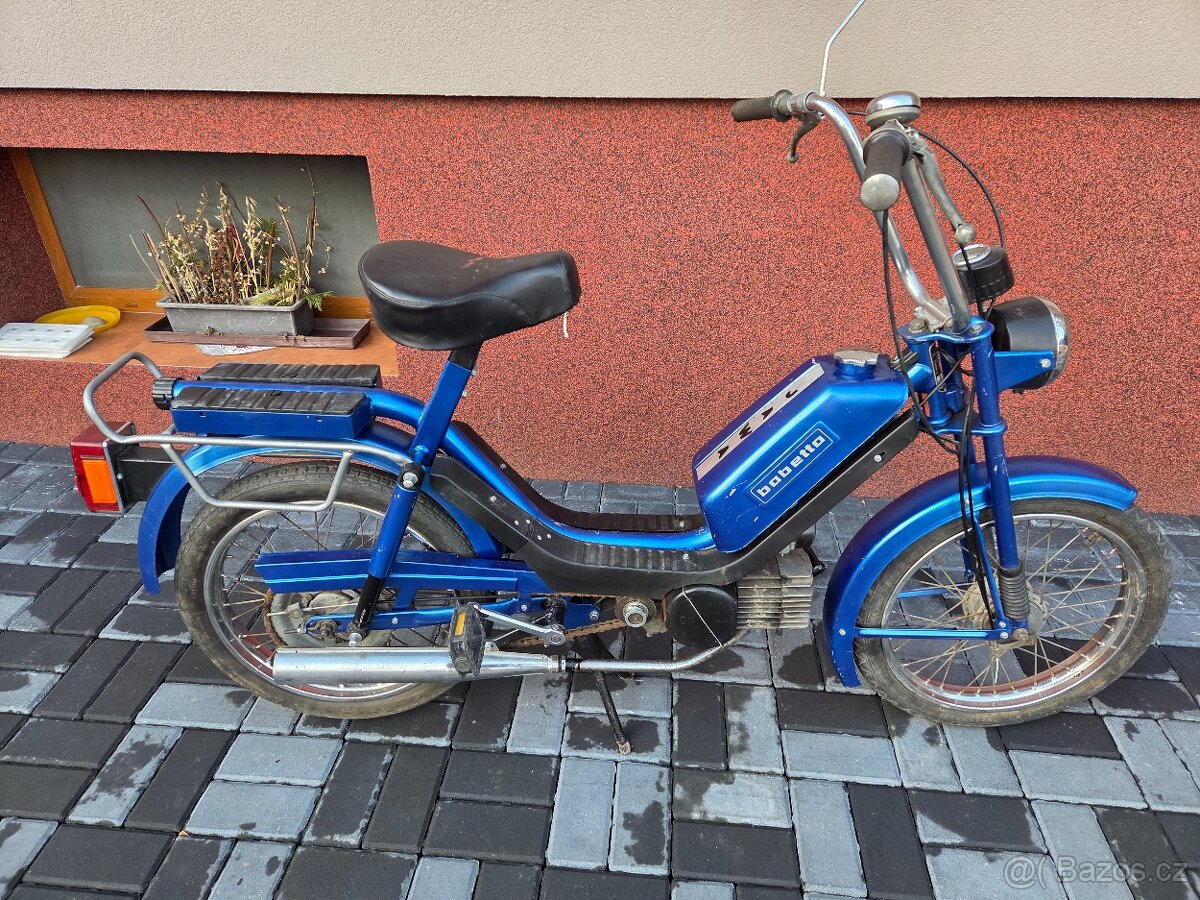 Babetta 210 s kartičkou, modrá barva 11. - 3