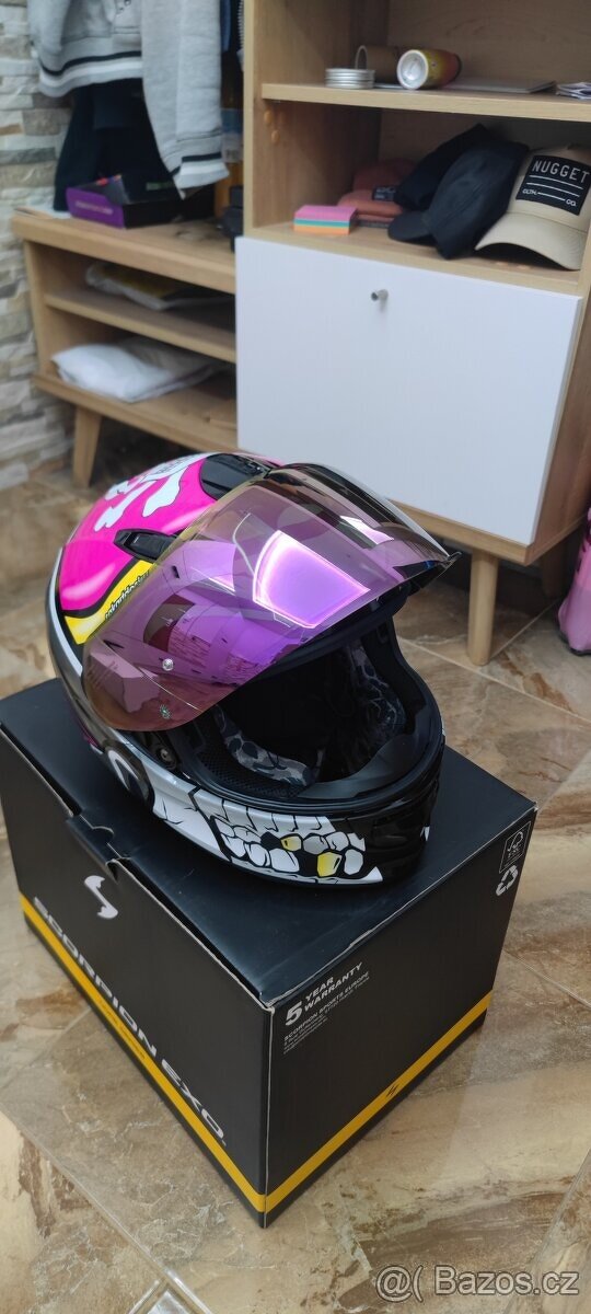 Integ. helma Scorpion EXO 491 Pirate vel. M - 3