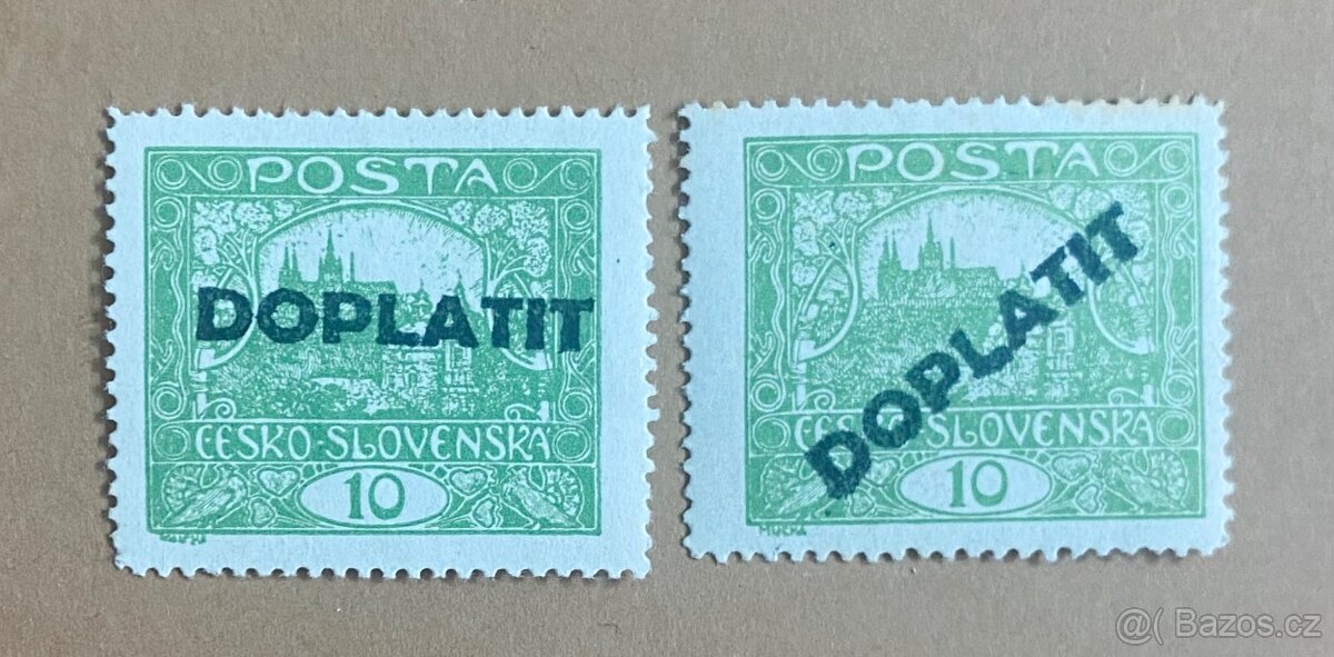 Poštovní známky ČSR - 3