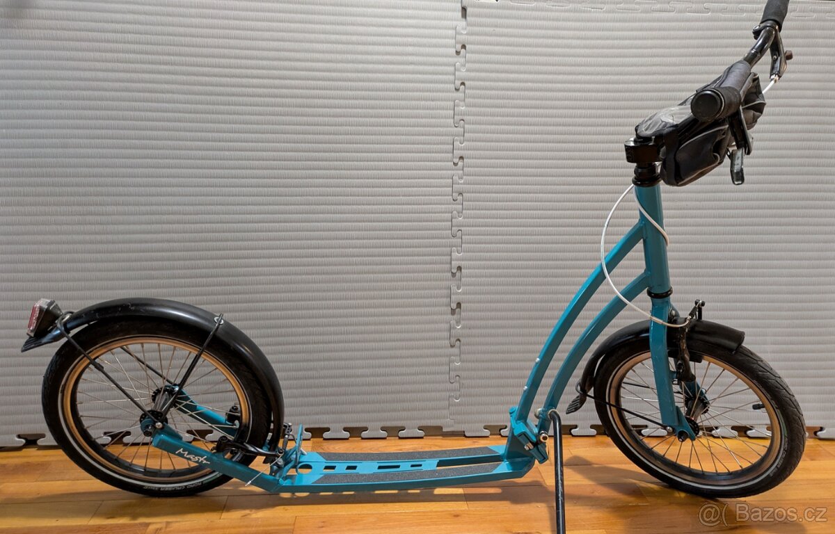 MIBO Mastr skládací koloběžka ocean blue - 3