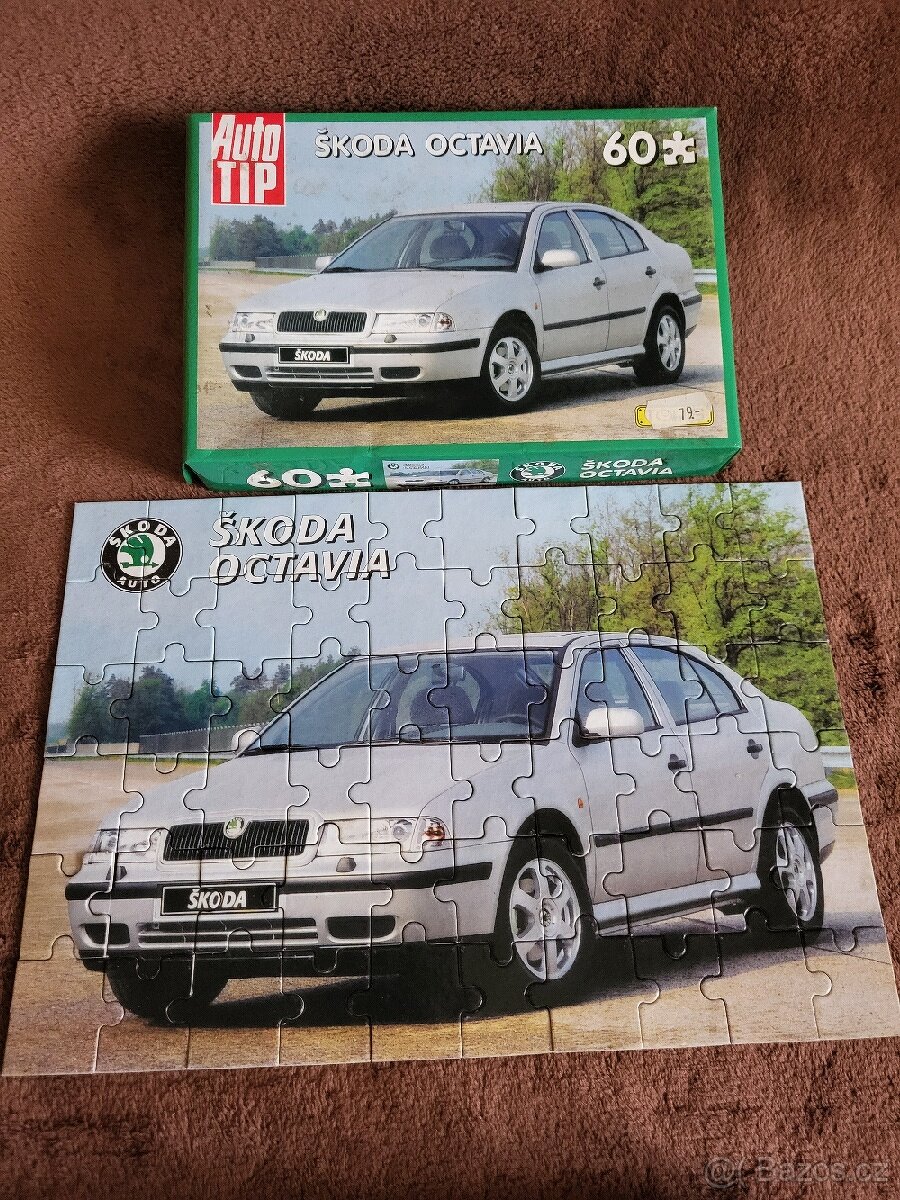Puzzle Tatra + Škoda Octavia - 3