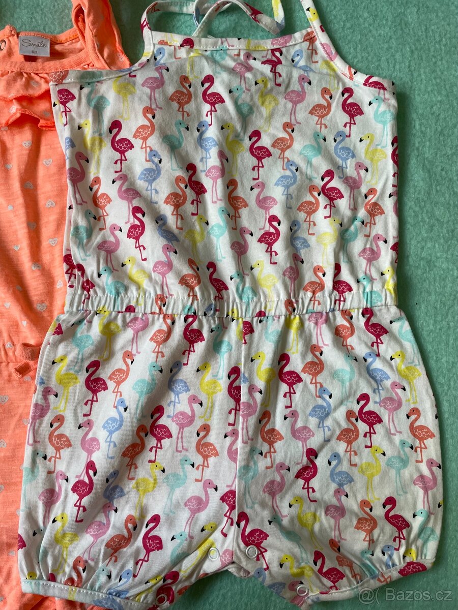 Letní overaly, šaty s laclem 98 - 3