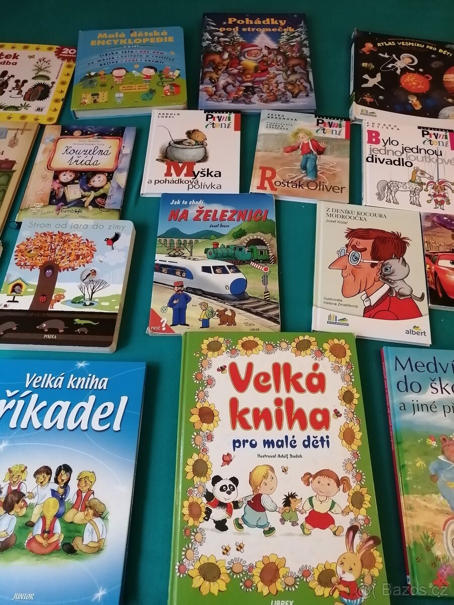 dětské knížky - úklid knihovničky - 3
