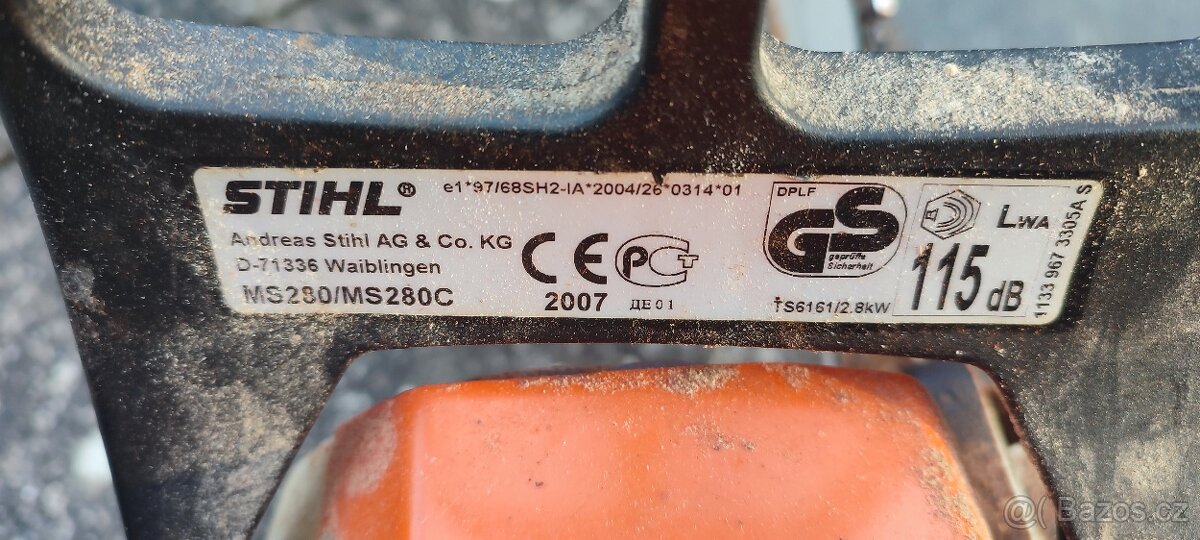 Motorová pila STIHL MS280/MS280C - 3