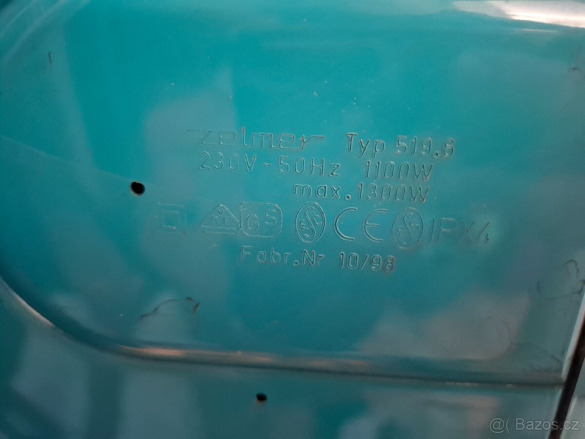 Vysavač Zelmer Vodník 519.6 - 3