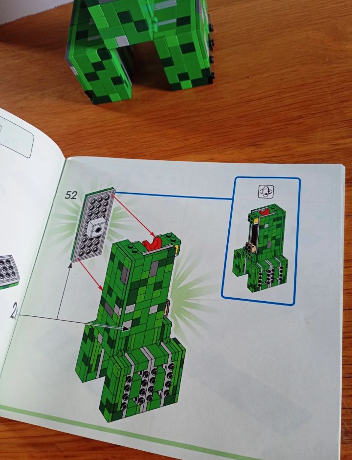 Minecraft lego Creeper - 3
