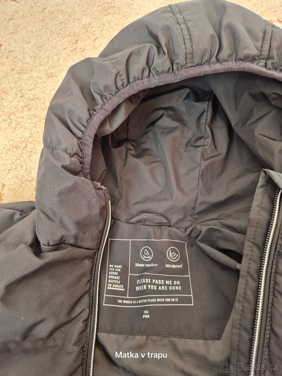 Zimni bunda C&A vel. 134 - 3