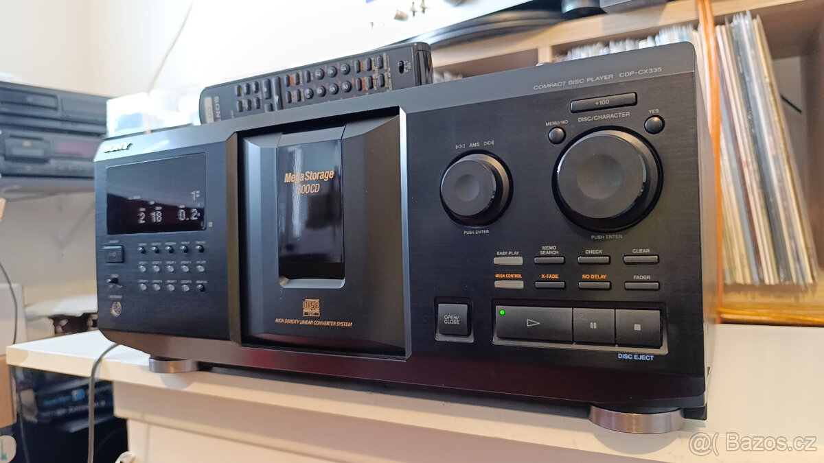 SONY CDP-XC355 Stereo CD Player / Changer 300 CDs - 3