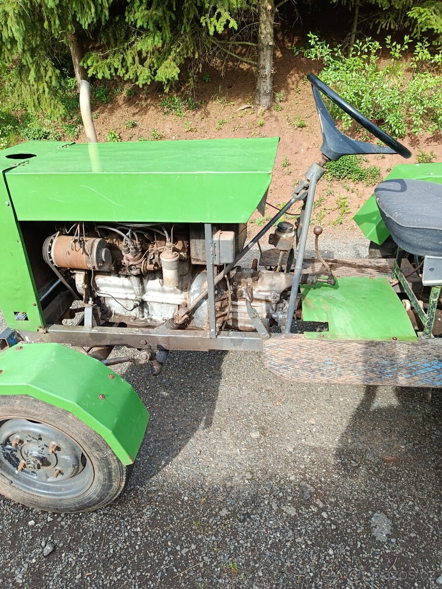 Malotraktor domácí výroby - 3