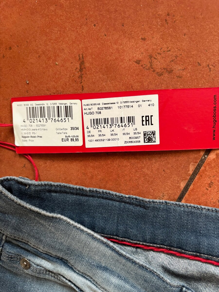 Prodej jeans Hugo Boss pánské - 3