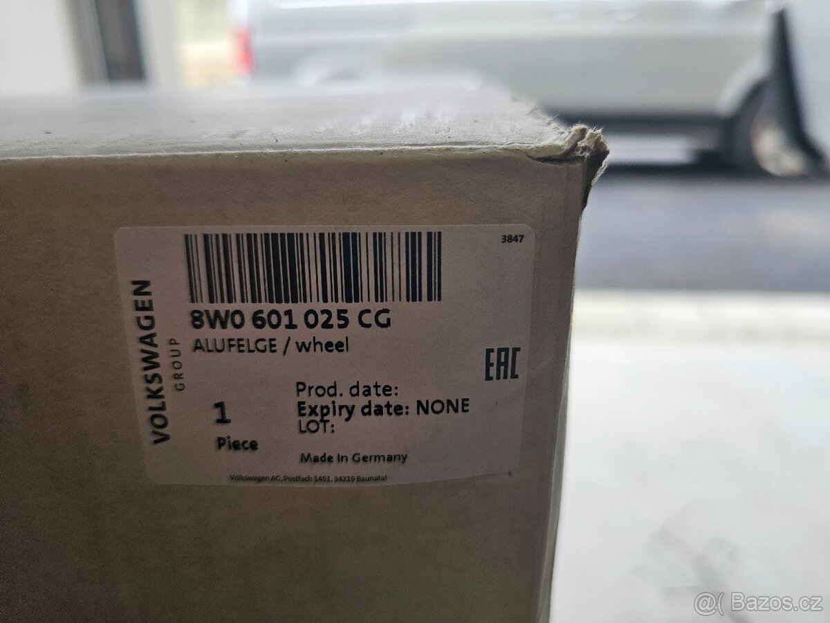 4x originální disky Audi 19'' Rotor - 3