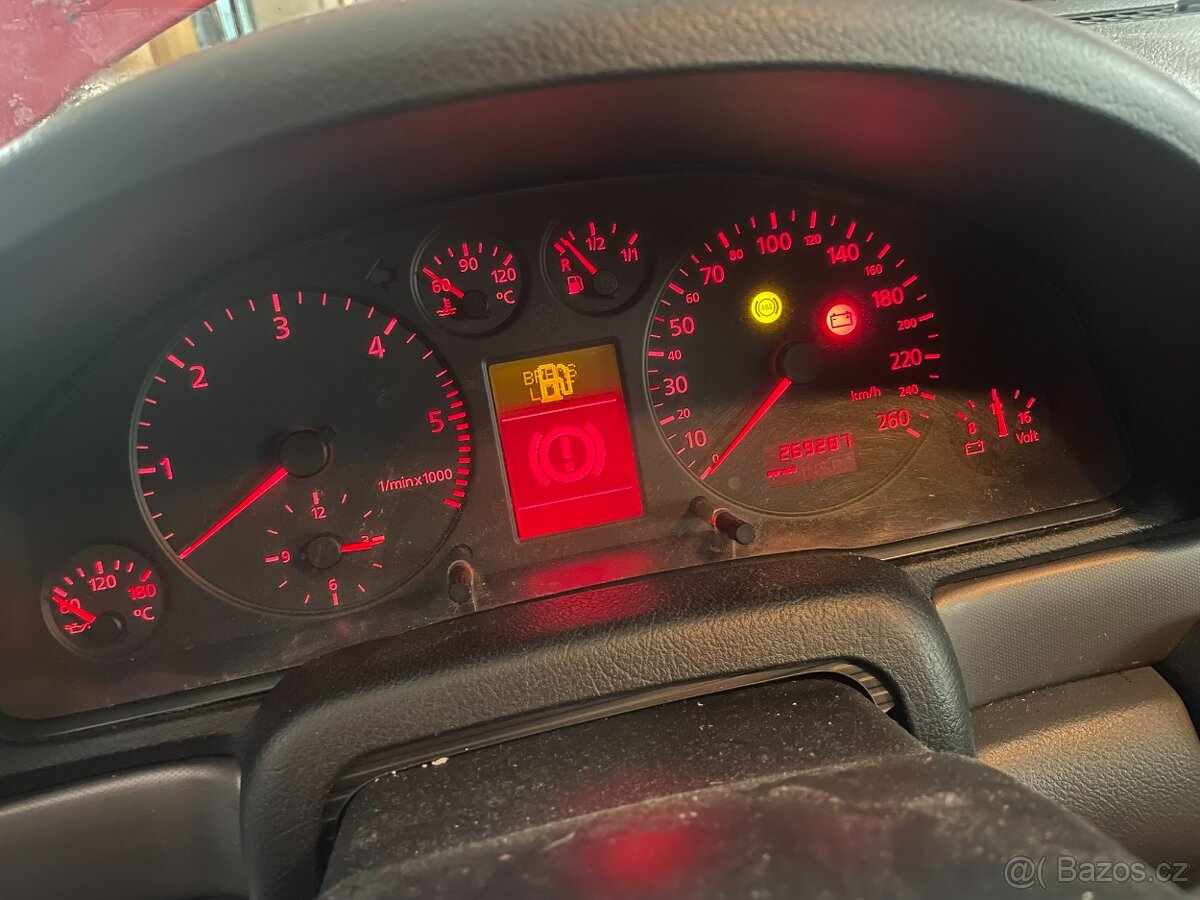 Budíky Audi A4 B5 - nafta, olej, NOVÝ maxidot - 3