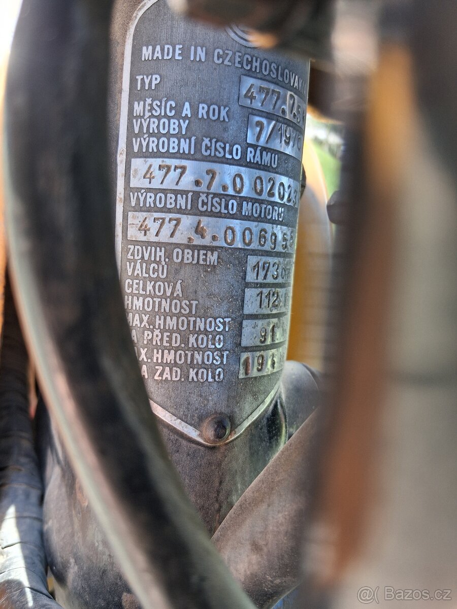 CZ 175, 477/7 - 3