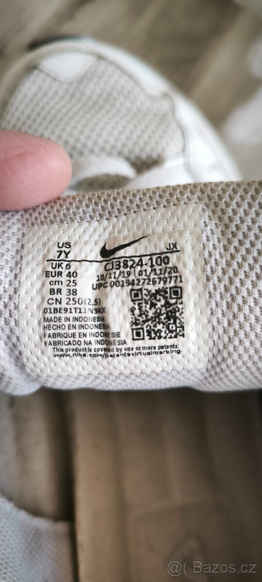 Tenisky Nike 40 biločervene - 3
