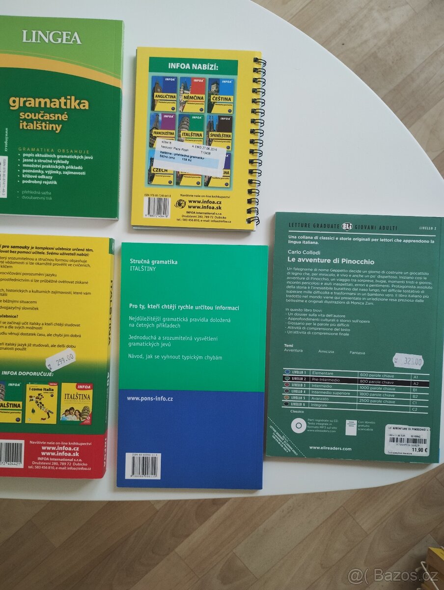 Italština učebnice různé - 3