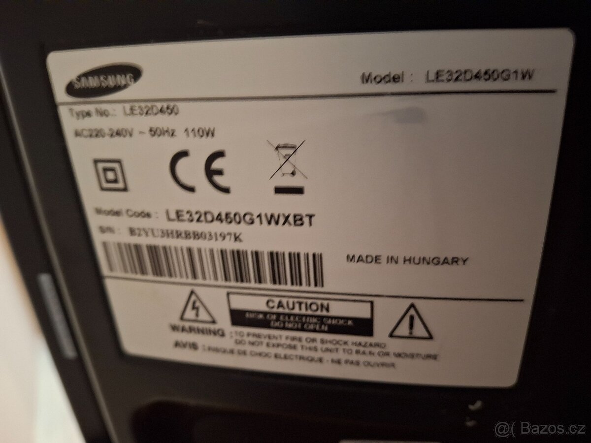 Prodám TV Samsung (80 cm) - 3