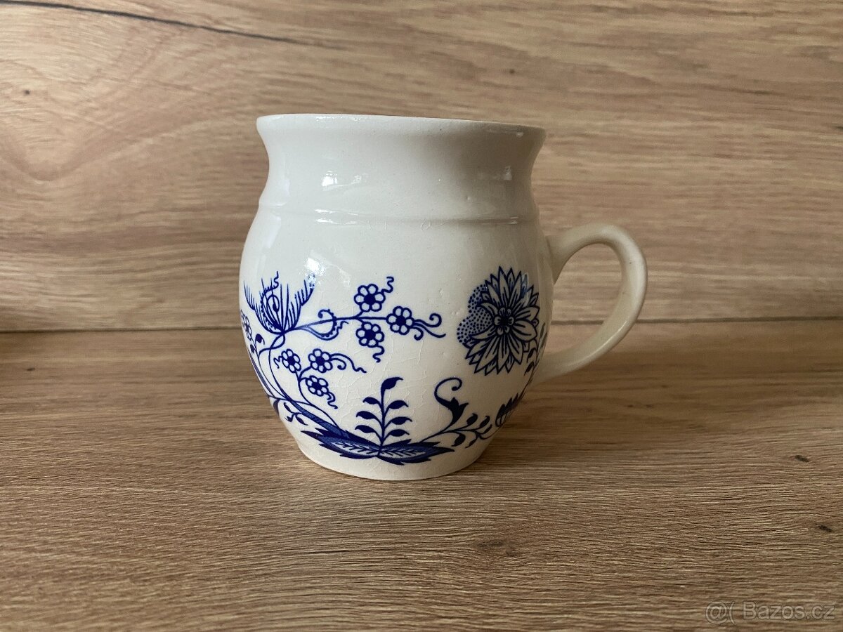 hrnek hrneček cibulák buclák hrnečky na chalupu malované - 3