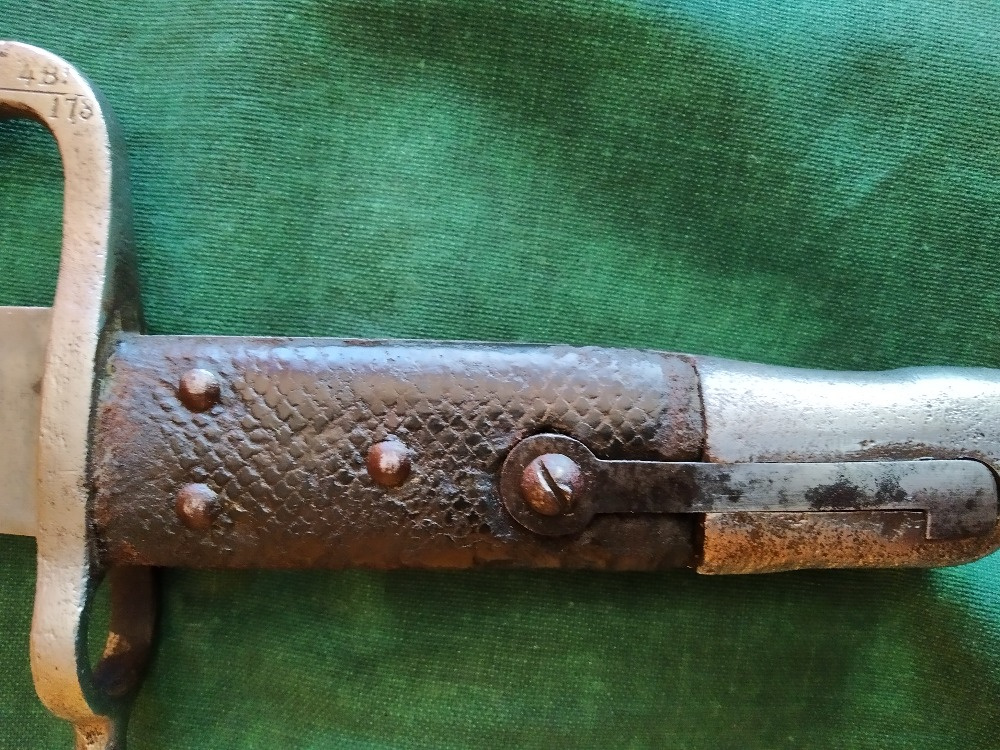 RU bodák - bajonet WERNDL 1867/73 - 3