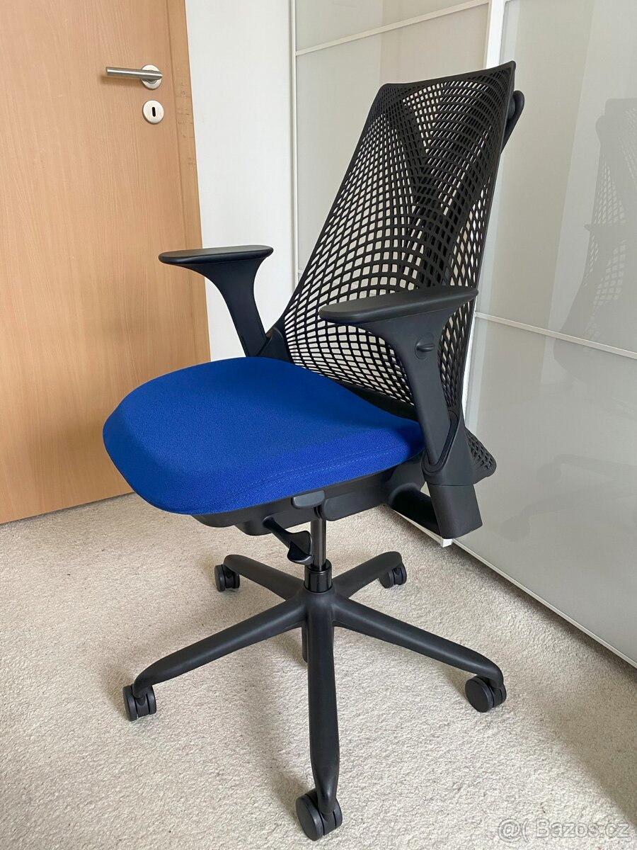 Kancelářská židle Herman Miller Sayl Blue PC 19200,- ZÁNOVNÍ - 3