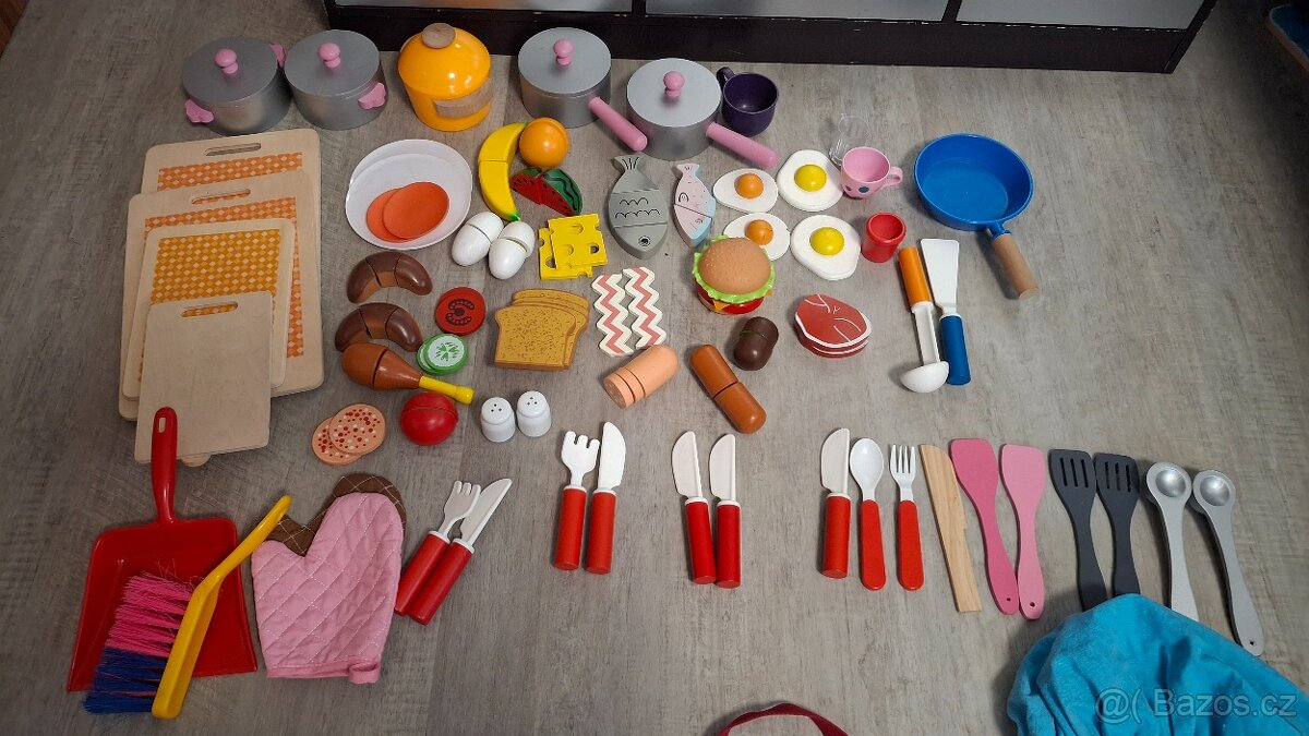 dětská kuchyňka velká dřevěná - 3