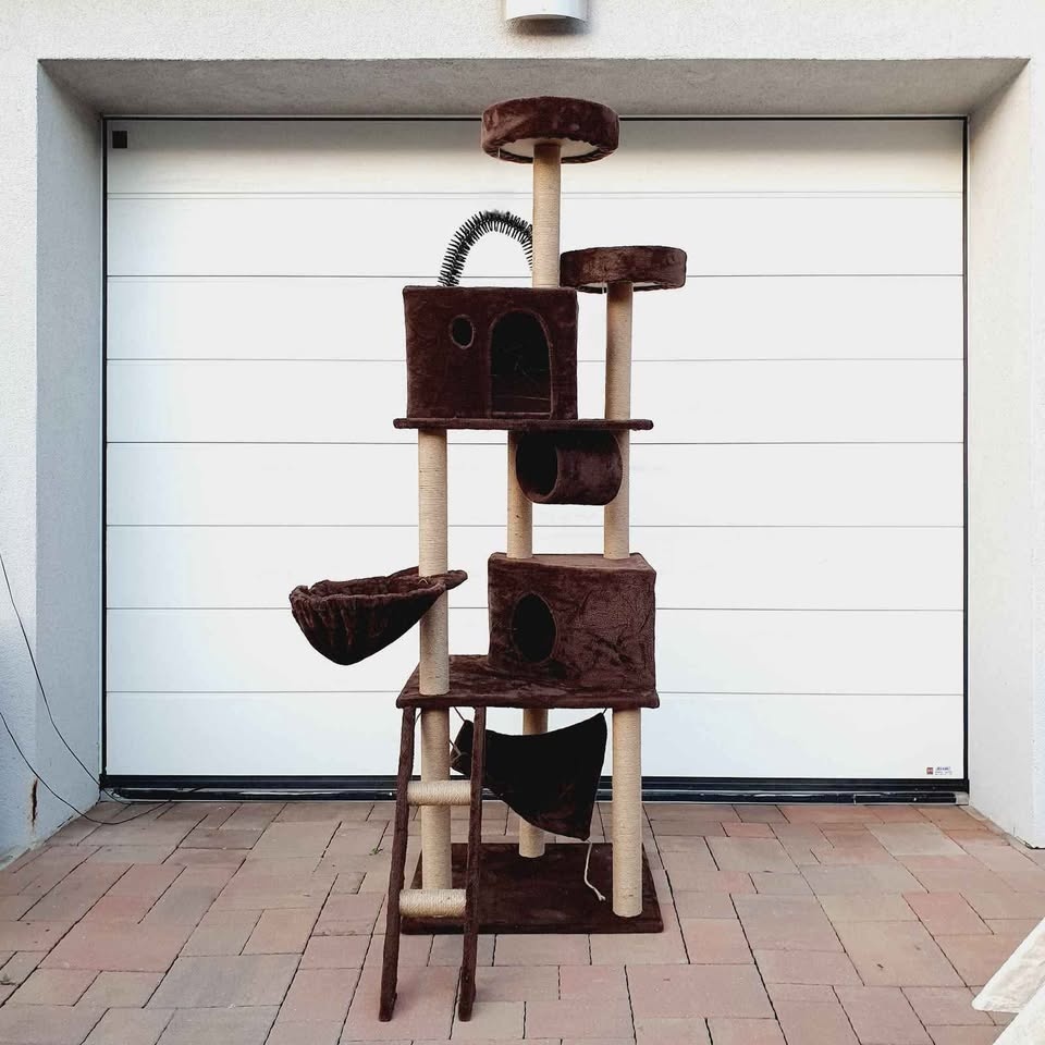 187 cm vysoké škrabadlo pro kočky - nové - 3