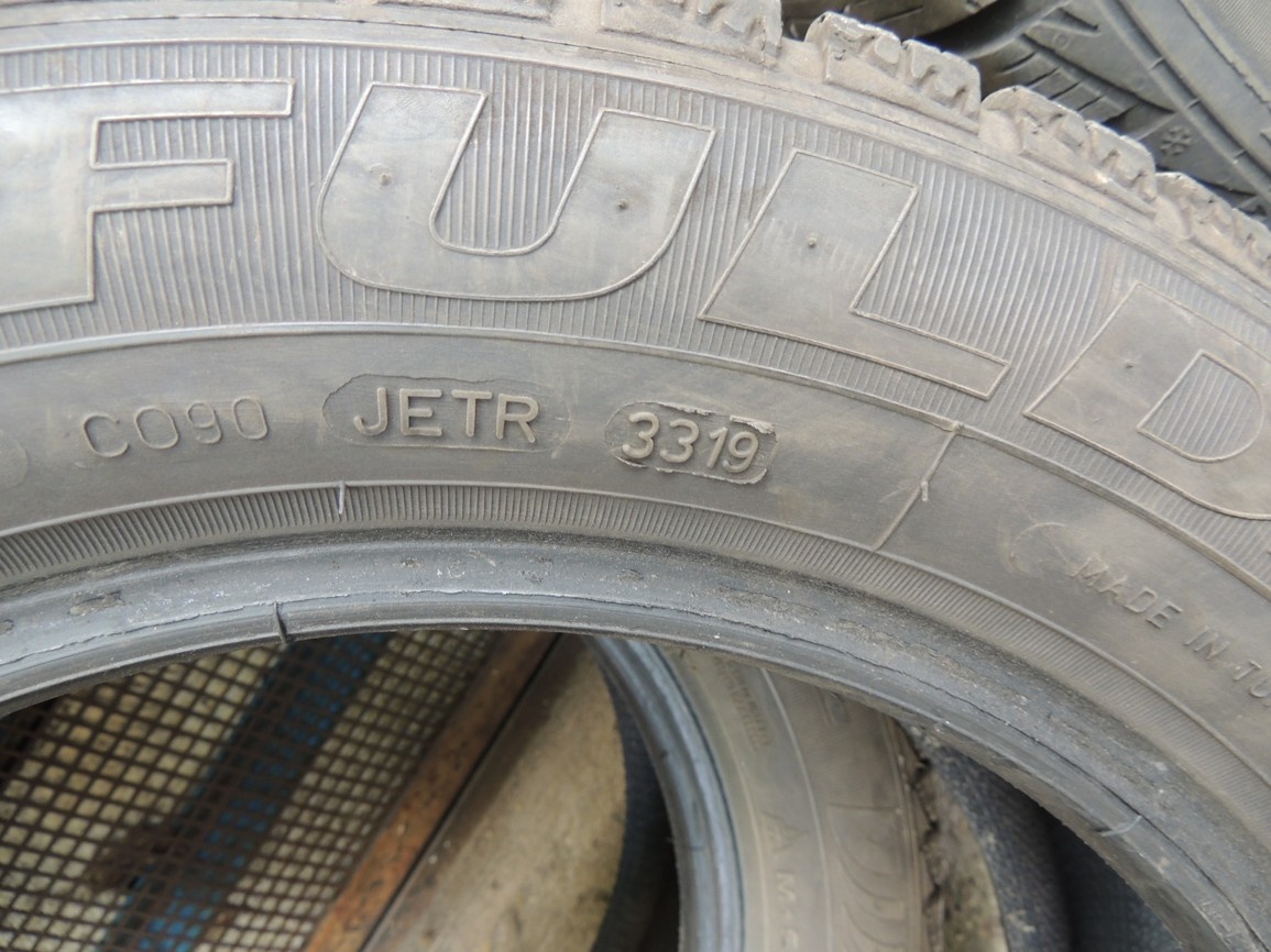 4ks zimních pneu 185/60/15 - 3