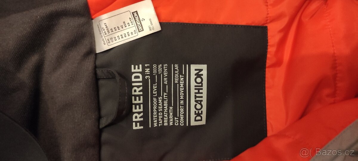 Lyžařský set bundy a kalhot Wedze 500 - 3