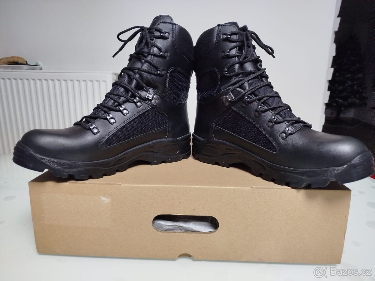 VOJENSKÉ BOTY KANADY PRABOS GORETEX-VELIKOST 11-46-30,5 - 3