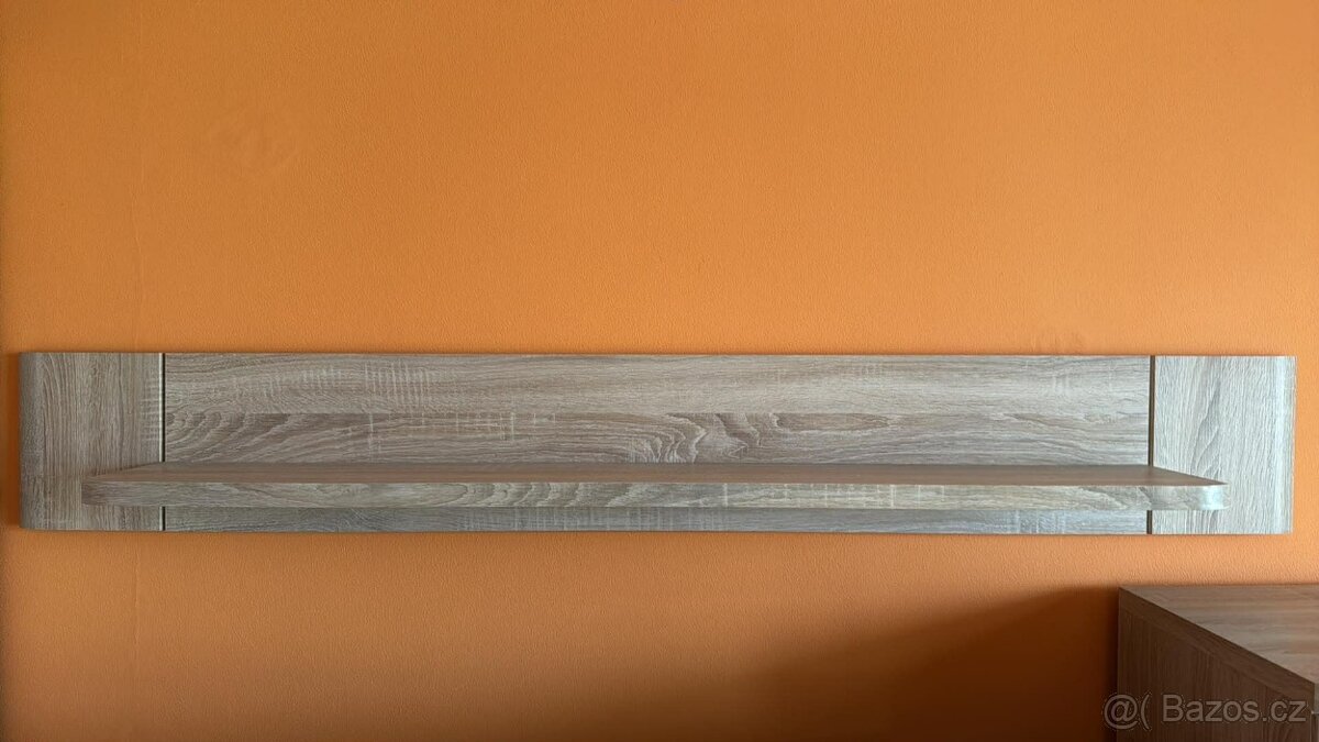 Prodám obývací stěnu (dub sonoma) - 320cm - 3