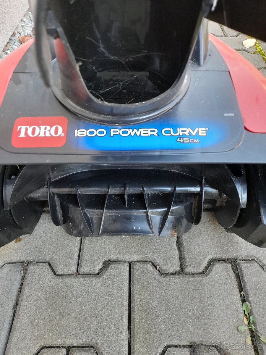 Elektrická sněhova fréza TORO 1800 POWERCURVE 45CM - 3