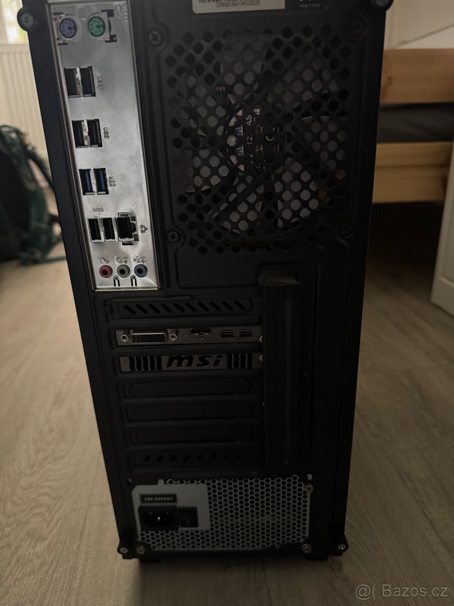 Herní PC na náhradní díly-rozbitý zdroj - 3