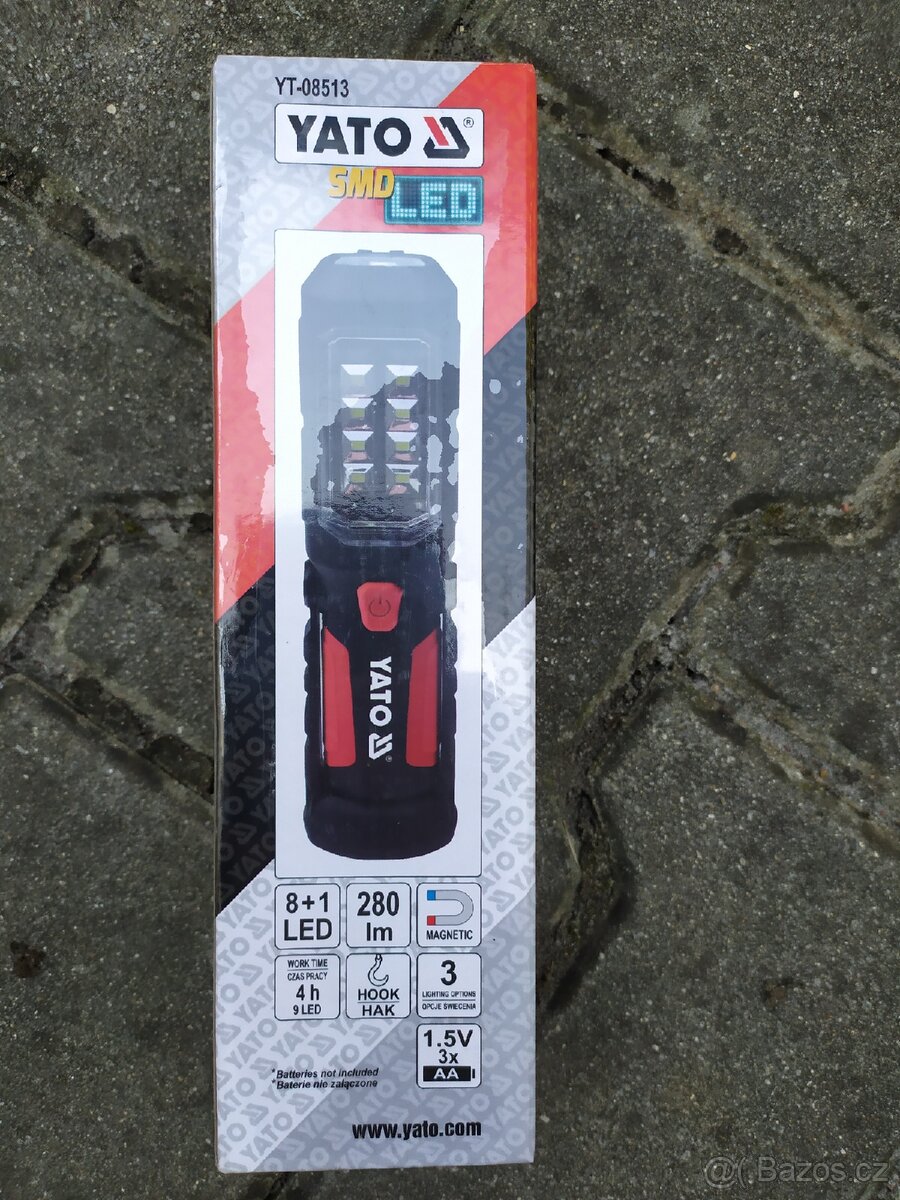 LED baterka Yato - 3